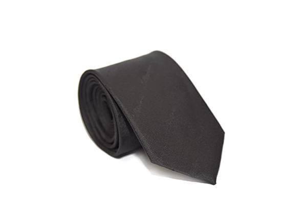 Black Mandujour Silk Necktie - Mandujour