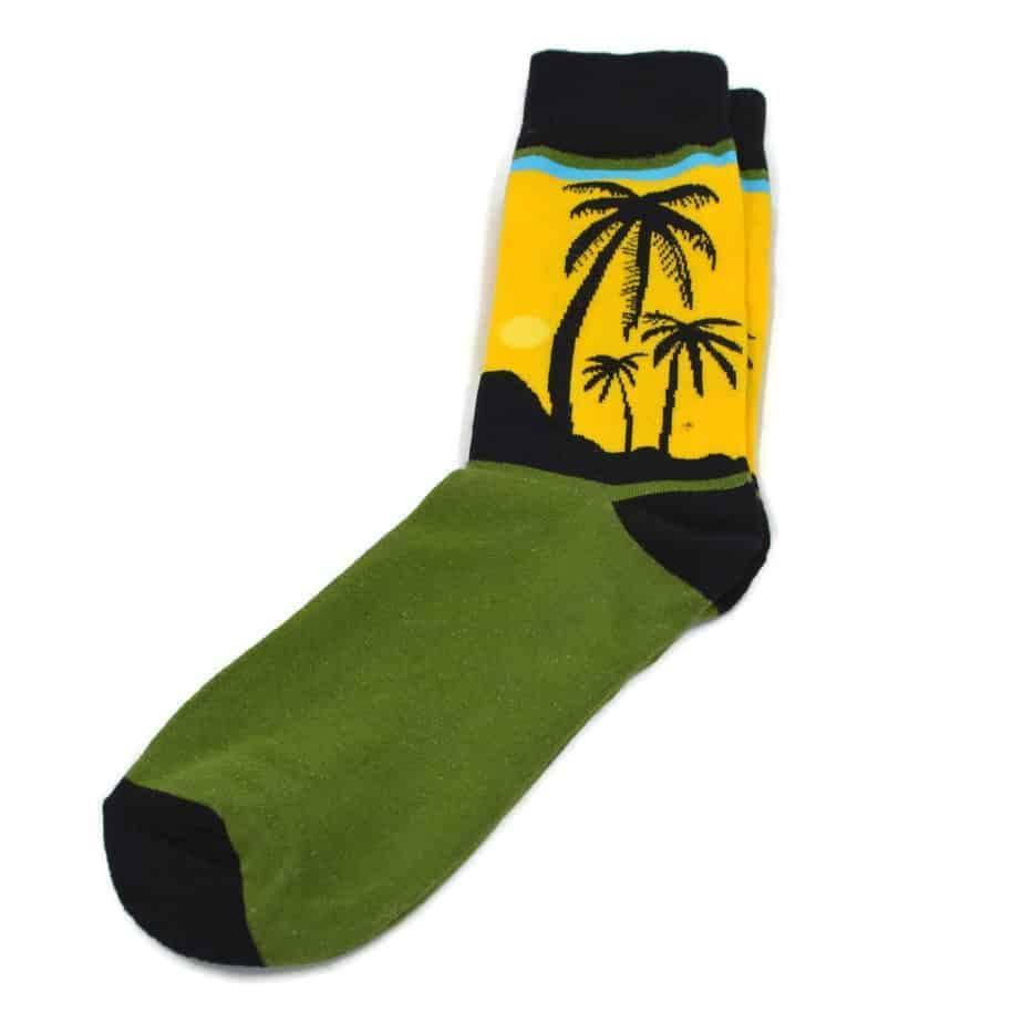 Island Love Mens Dress Socks - Mandujour
