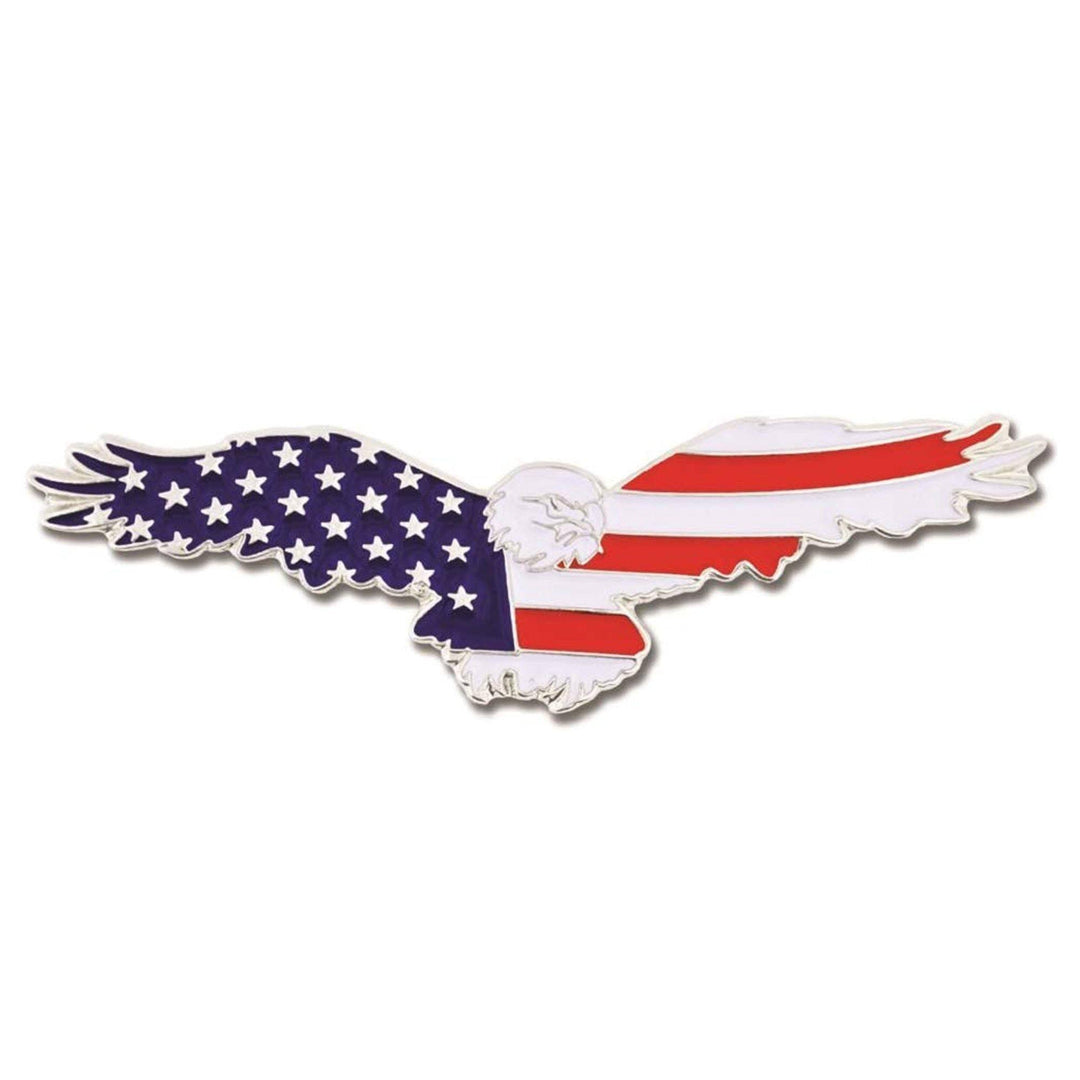 Soaring American Eagle Lapel Pin - Mandujour