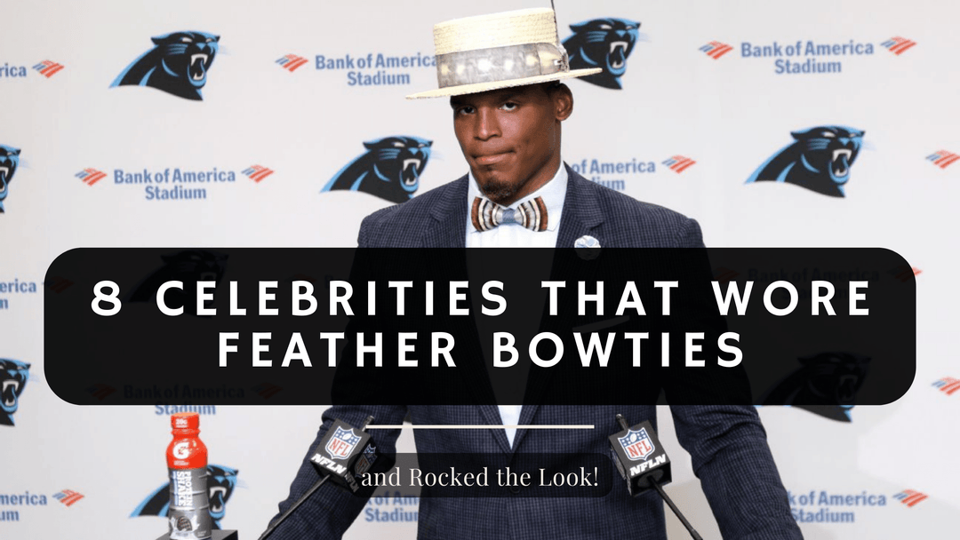 8 Celebrities that Wore Feather Bowties and Rocked the Look! - Mandujour