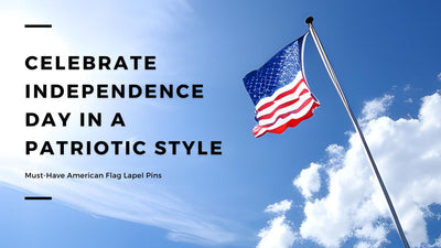 Celebrate Independence Day with Patriotic Style: Must-Have American Flag Lapel Pins