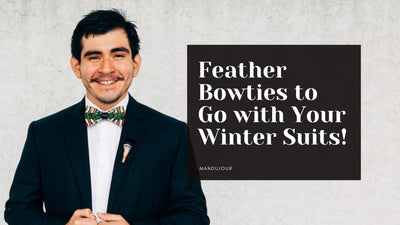 5 Best Feather Bowties to Go with Your Winter Suits!