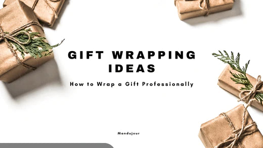 How to Wrap a Gift Professionally - Gift Wrapping Ideas 2023! - Mandujour