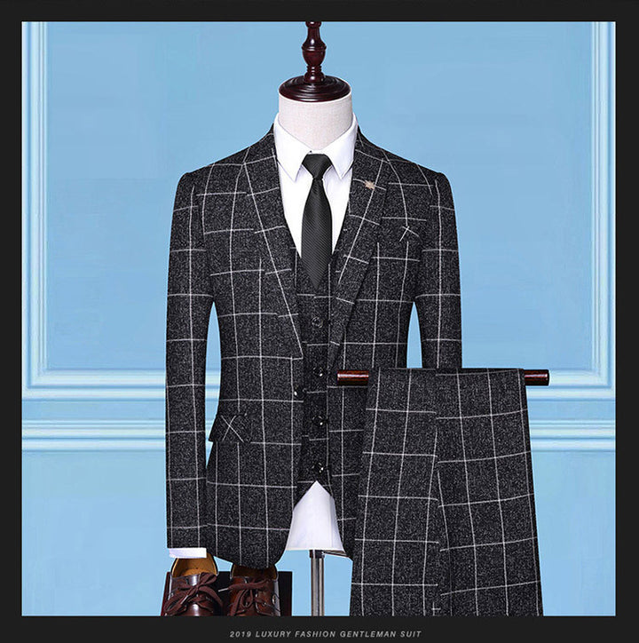 Mandujout Men'sSuits | Checkered Suits