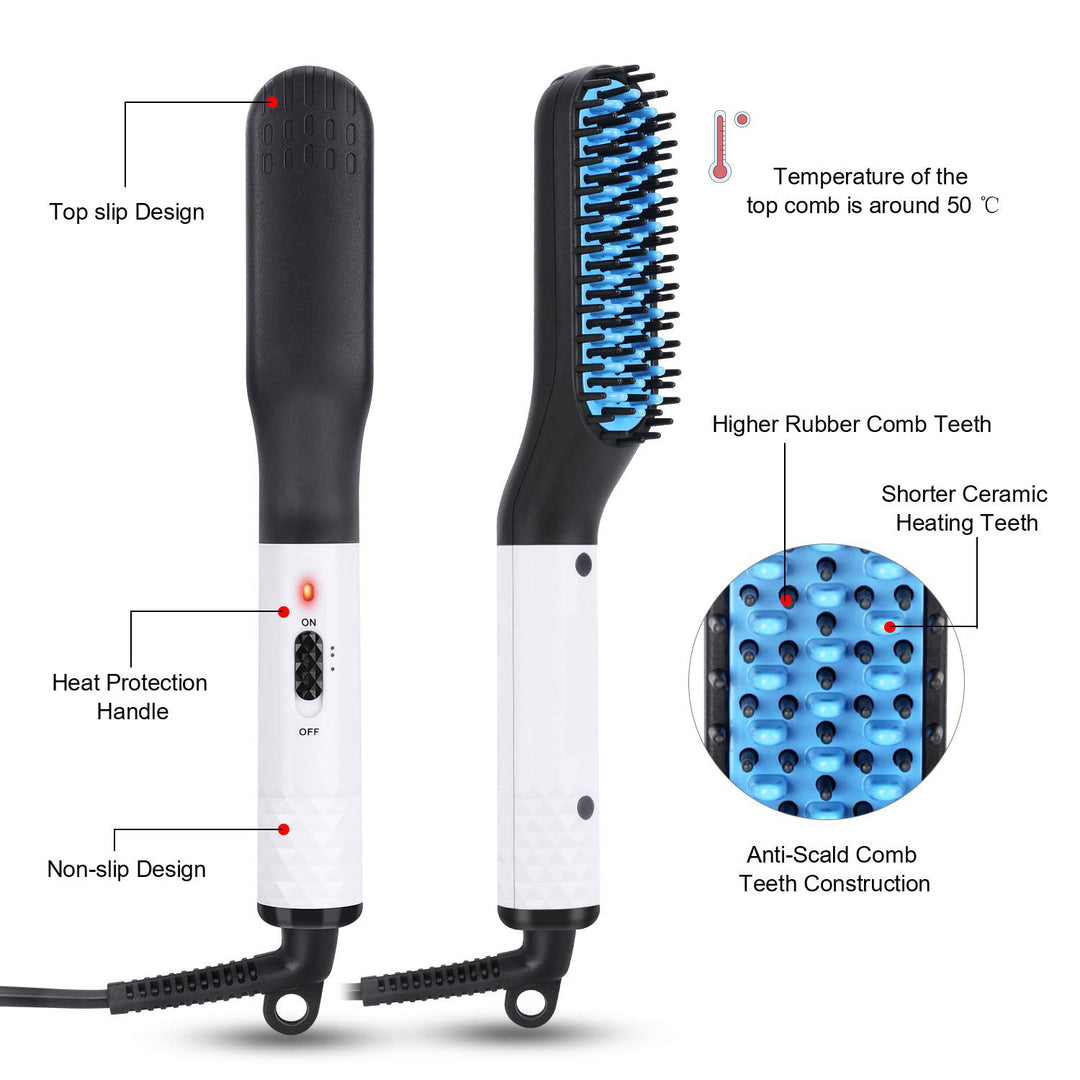 Mandujour Multifunctional Hair Straightener | Hair Comb Brush