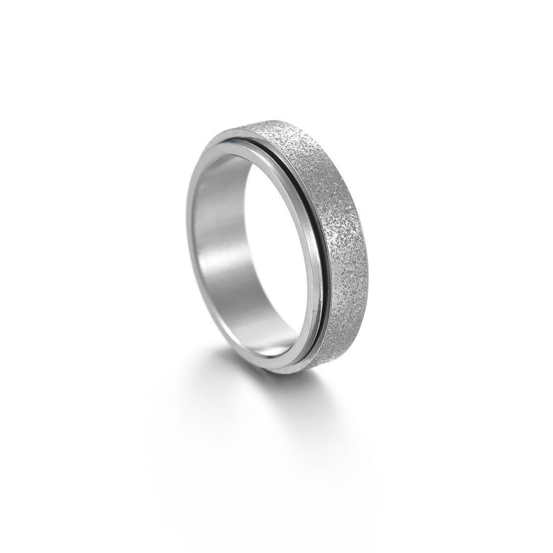 Mandujour Titanium Steel Rings