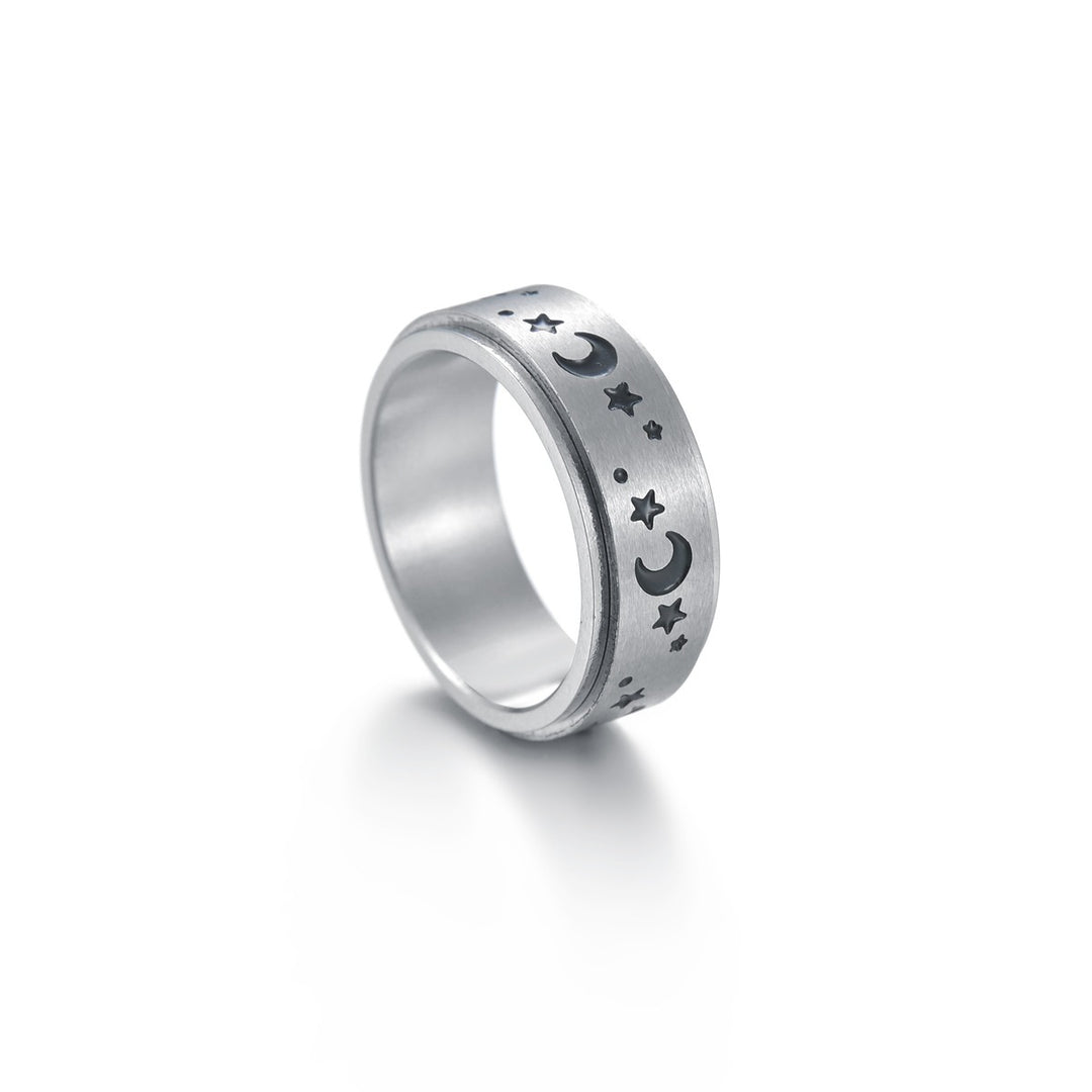 Mandujour Titanium Steel Rings