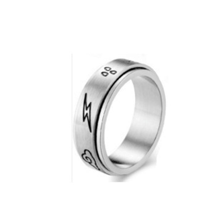 Mandujour Titanium Steel Rings