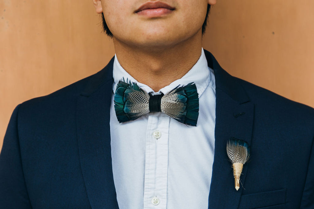 feather-with-man-bow-ties image 8