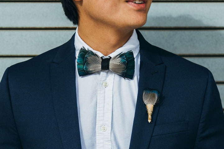 feather-with-man-bow-ties image 5