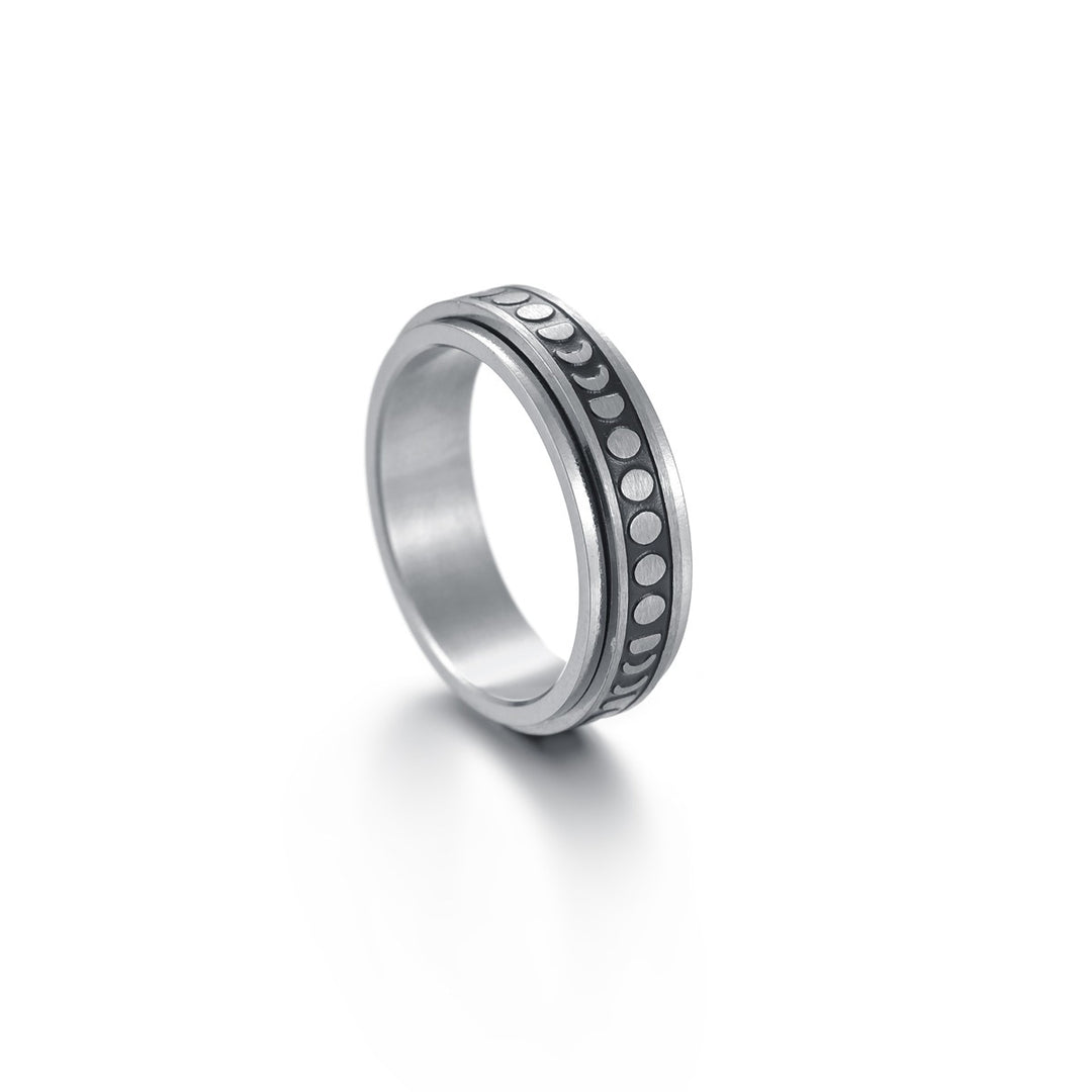 Mandujour Titanium Steel Rings