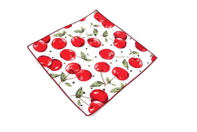 Cherry on Top Cotton Handkerchief - Mandujour