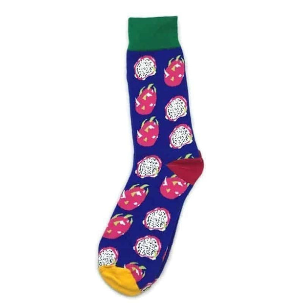 Dragon Fruit Mens Dress Socks - Mandujour