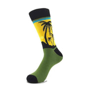 Island Love Mens Dress Socks - Mandujour