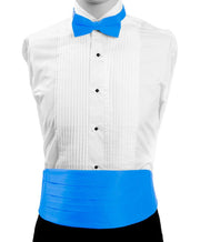 Men's Poly Satin Bow Tie and Cummerbund Sets - Mandujour
