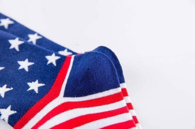 Patriotic American Flag socks - Mandujour