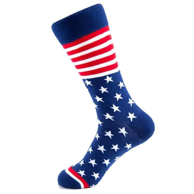 Patriotic American Flag socks - Mandujour