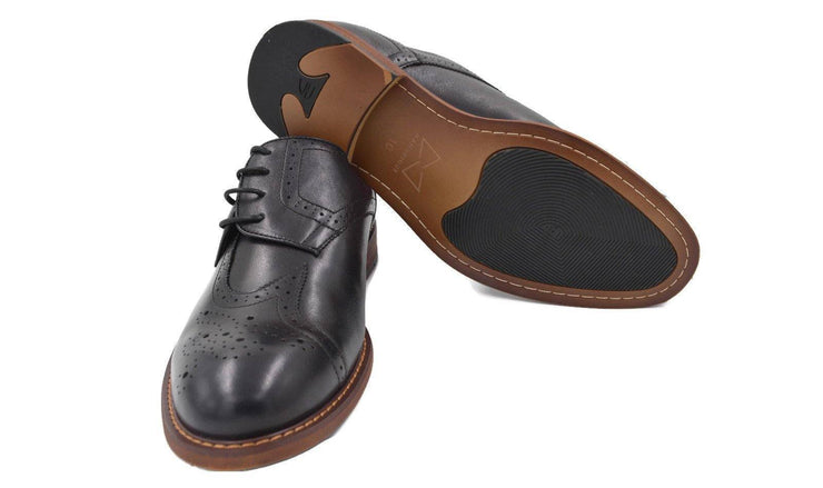 Sidewing Leather Shoes - Mandujour - Mandujour