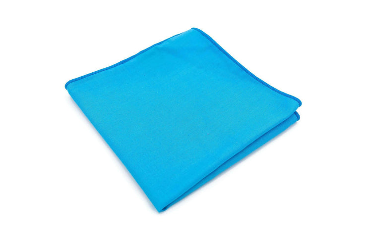 Solid Color Cotton Pocket Square - Mandujour