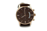 Three-Eye Calendar Chronograph Men's Watch - Mandujour
